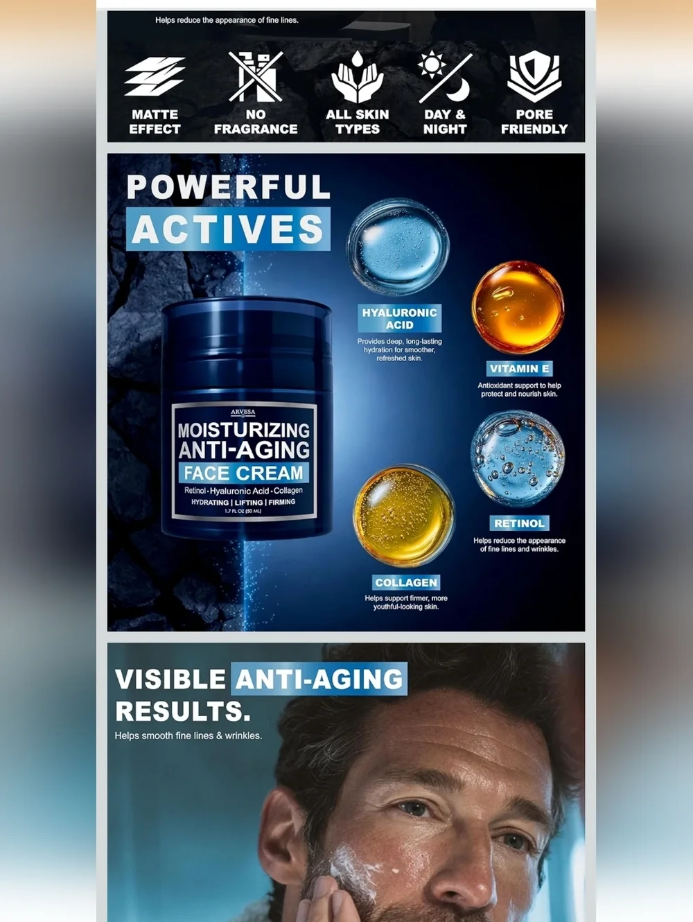 Mens Face Moisturizer Cream